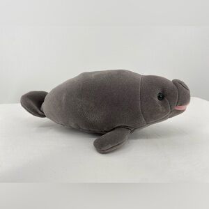 Gray Plush Manatee Sea Cow Stuffed‎ Animal. SO CUTE